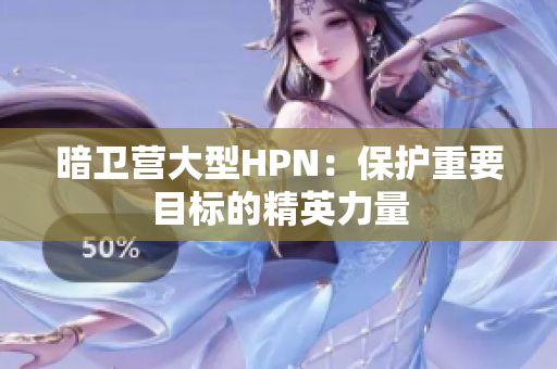 暗卫营大型HPN：保护重要目标的精英力量