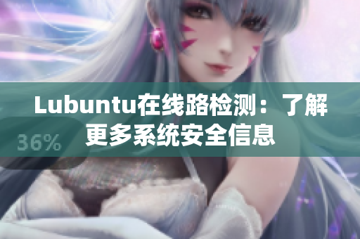 Lubuntu在线路检测：了解更多系统安全信息