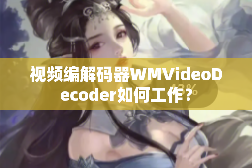 视频编解码器WMVideoDecoder如何工作？