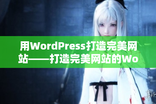 用WordPress打造完美网站——打造完美网站的WordPress技巧和经验分享