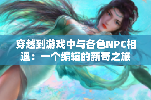 穿越到游戏中与各色NPC相遇：一个编辑的新奇之旅