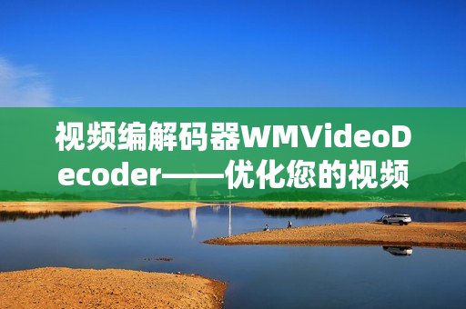 视频编解码器WMVideoDecoder——优化您的视频播放体验